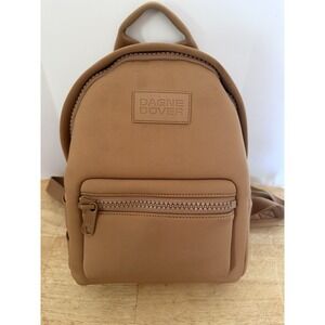 Dagne Dover Dakota Medium Neoprene Backpack Camel Tan